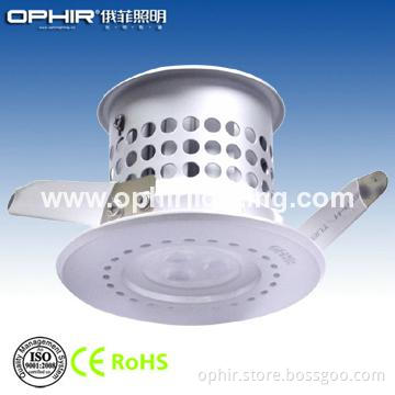 FCC CE RoHS Listed Patented 6W LED Downlights Osram Chip